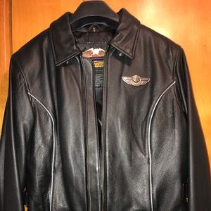 Harley Davidson leather coat